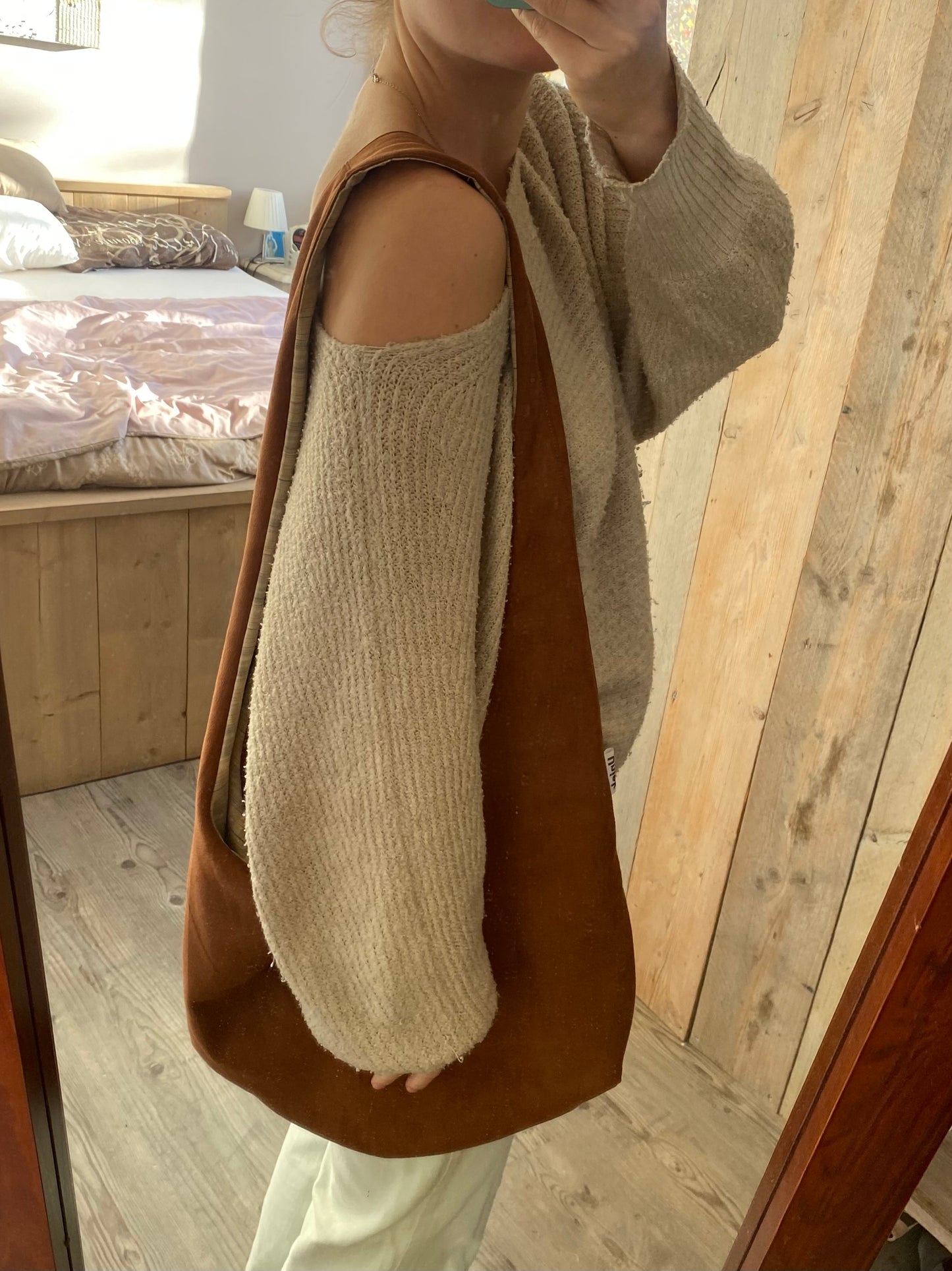 Reversible slouch bag - reserved