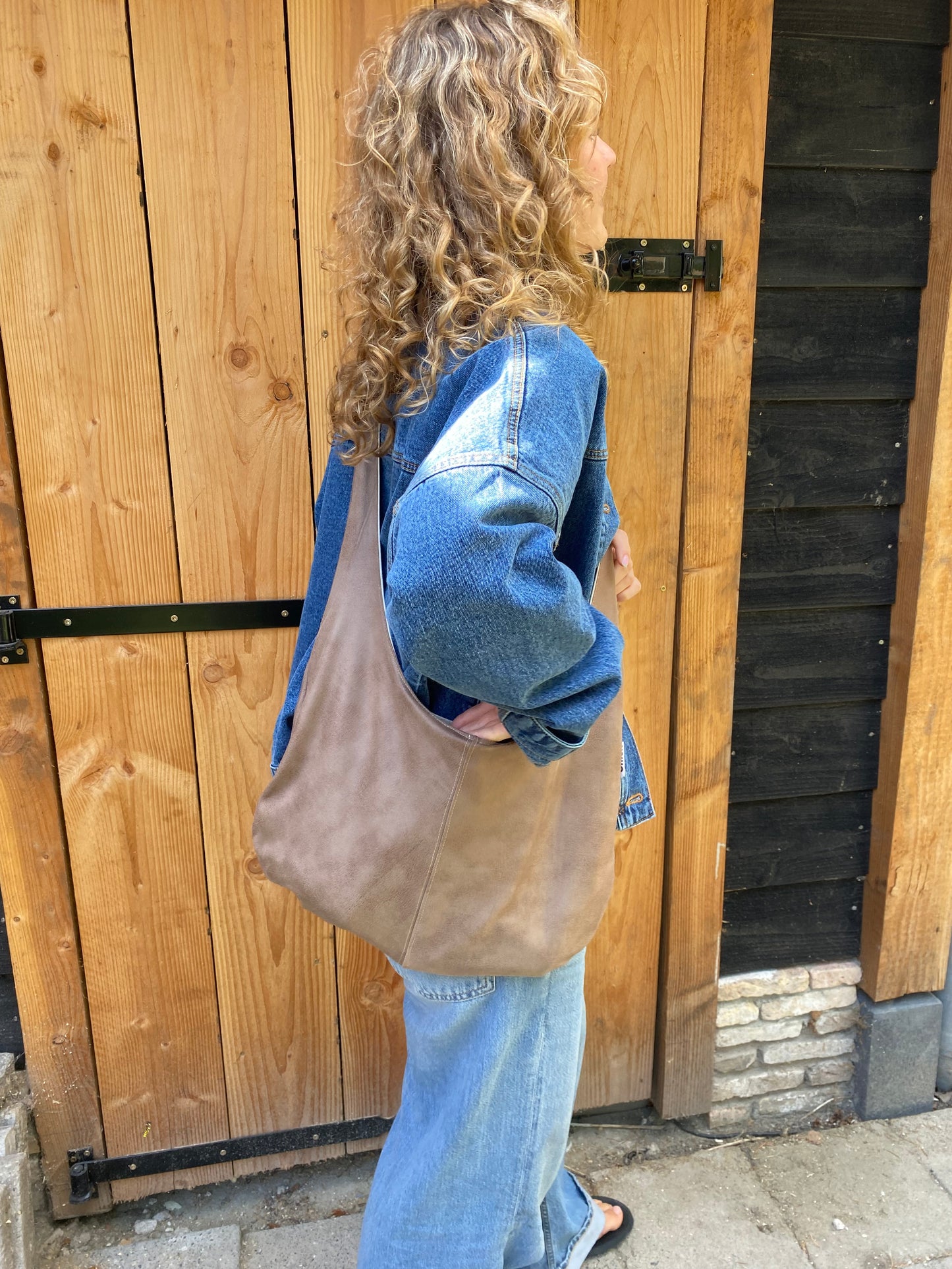The Slouch Bag - Beige