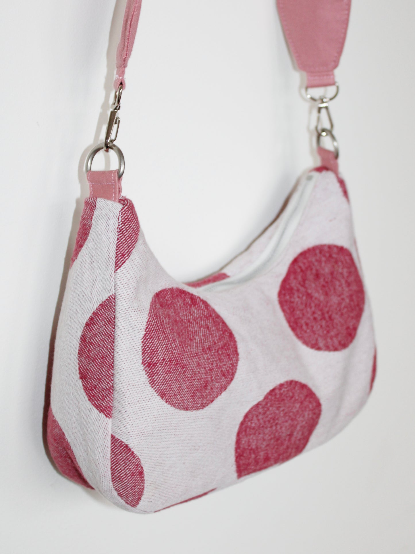 Mini bag - Pink polka dot