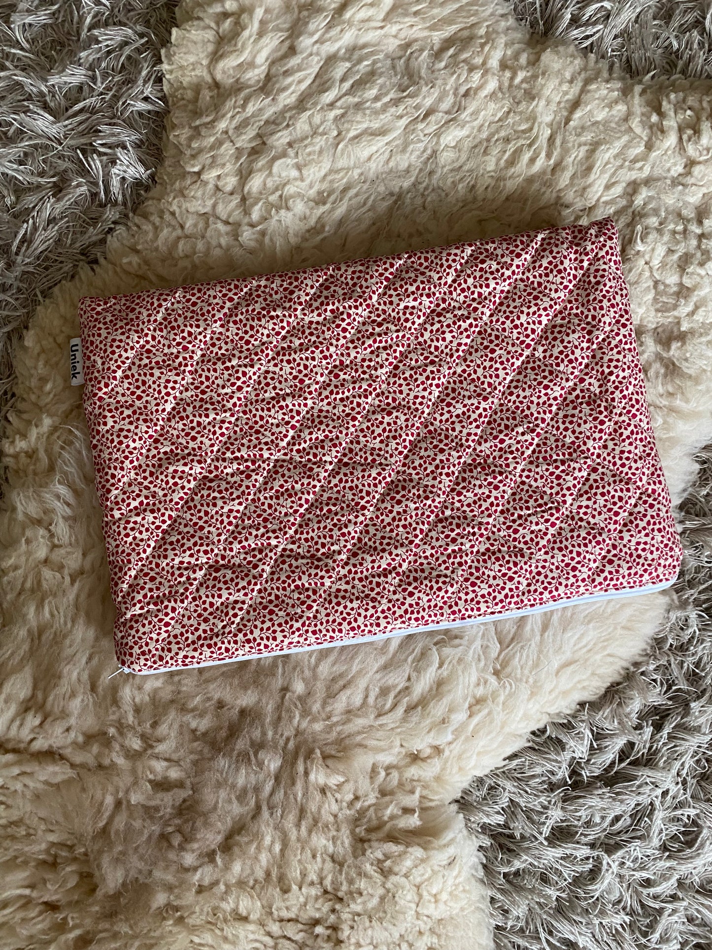 Laptopsleeve XL - Red flowers