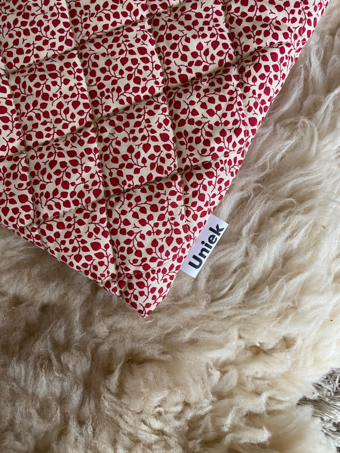 Laptopsleeve XL - Red flowers